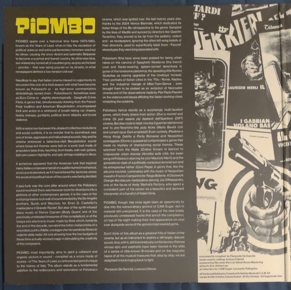 Саундтрек Universal US Сборник - Piombo: The Crime-Funk Sound Of Italian Cinema In The Years Of Lead 1973 - 1981 (Black Vinyl 2LP) - фото 4