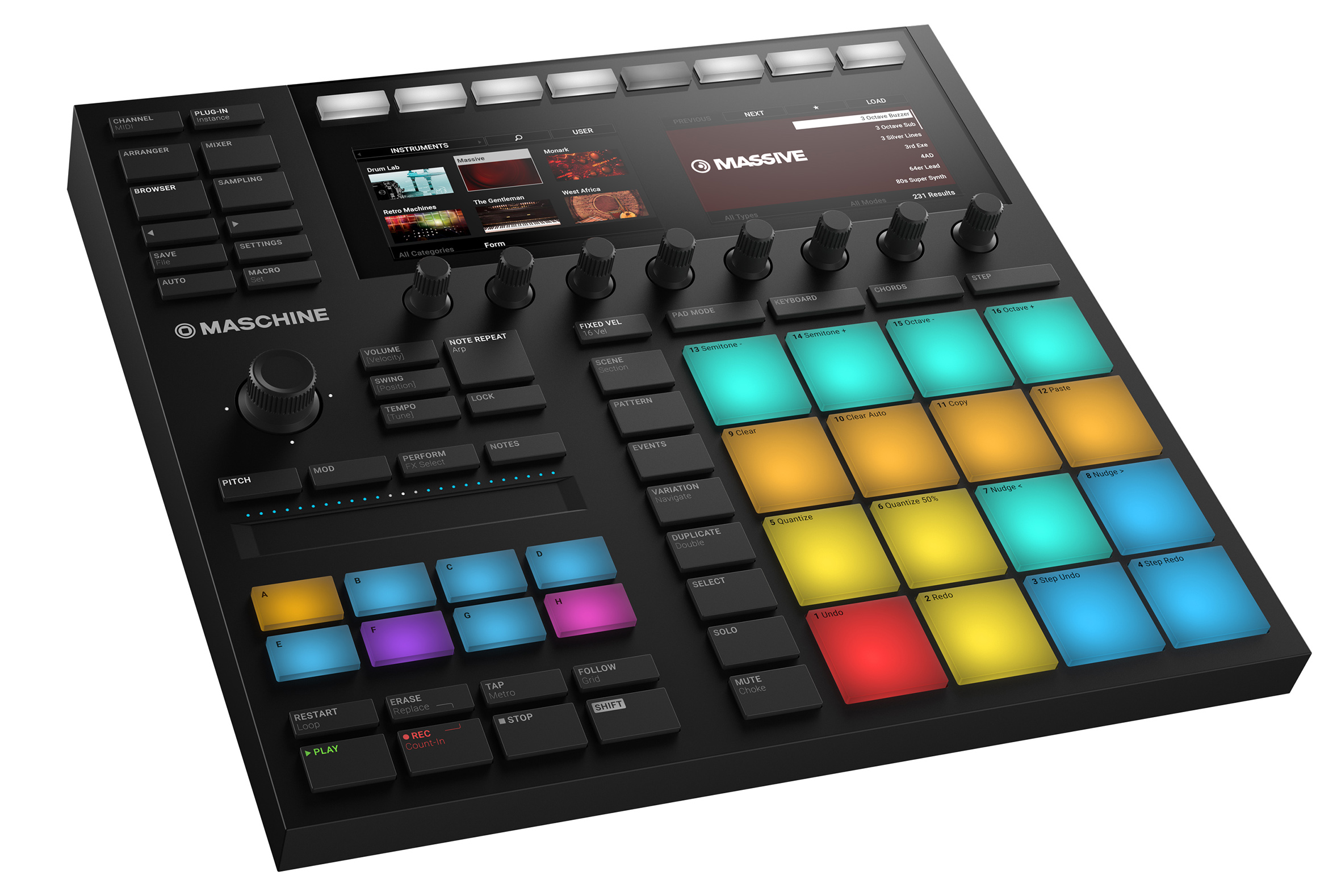 MIDI музыкальные системы (интерфейсы, контроллеры) Native Instruments Maschine Mk3