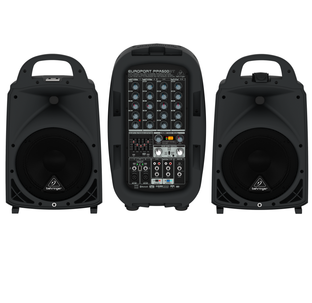 Звуковые комплекты Behringer PPA500BT звуковые комплекты behringer eps500mp3