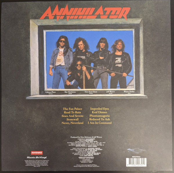 Металл Music On Vinyl Annihilator - Never, Neverland (Black Vinyl LP) - фото 4