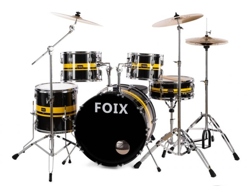 Акустические ударные установки Foix LH-21H25 10 дюймовый барабан практика pad с барабанные палочки сумка для обучения