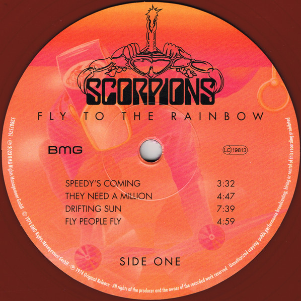 Рок IAO Scorpions - Fly To The Rainbow (180 Gram Transparent Purple Vinyl LP) - фото 4