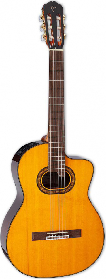 Электроакустические гитары Takamine GC6CE NAT, цвет натуральный окрас - фото 1