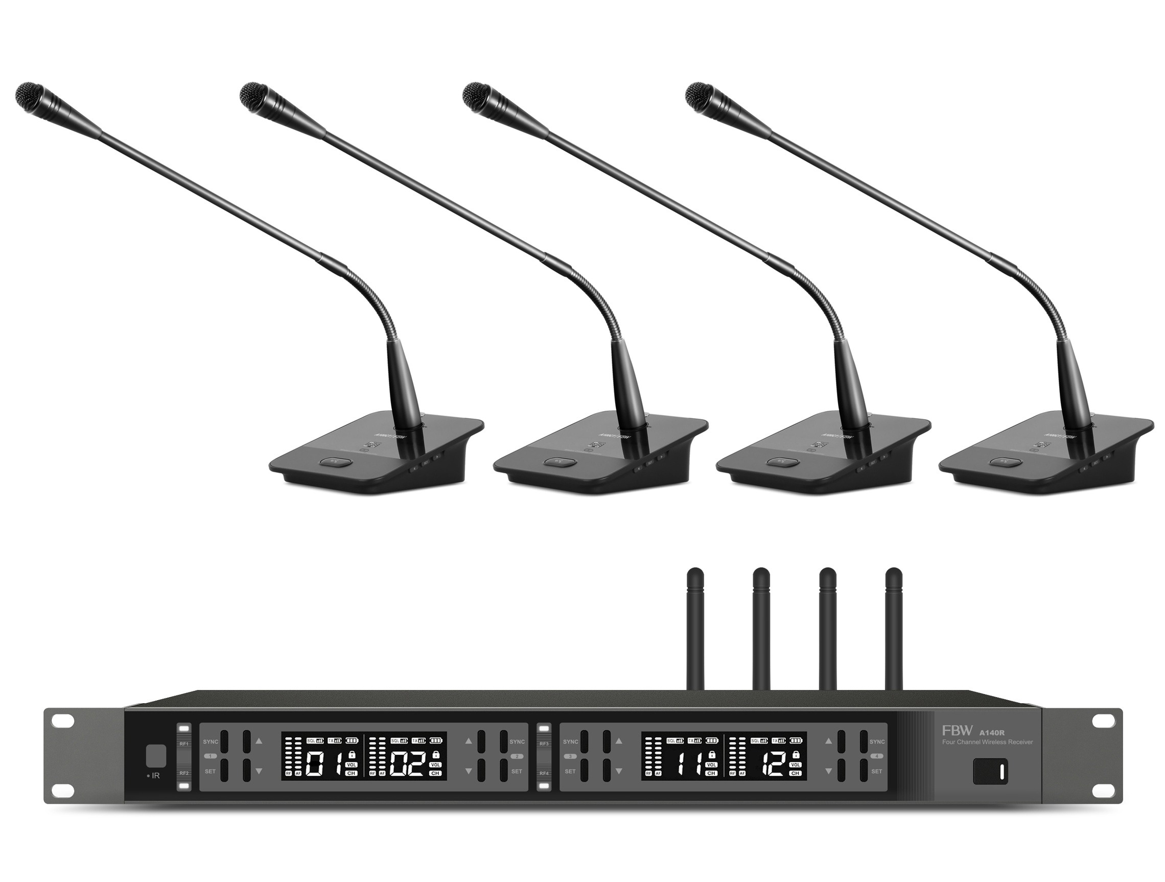 Приемники и передатчики FBW A4-CONFERENCE (в комплекте 4шт A100CT и A140R) usb speakerphone conference microphone