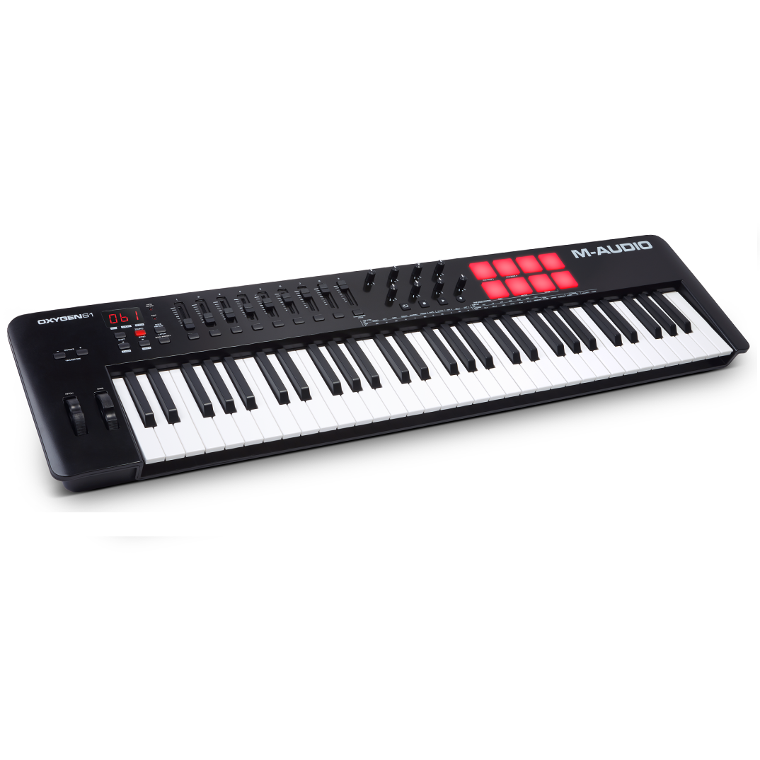 MIDI клавиатуры M-Audio Oxygen 61 MKV midi музыкальные системы интерфейсы контроллеры l audio orca pad48