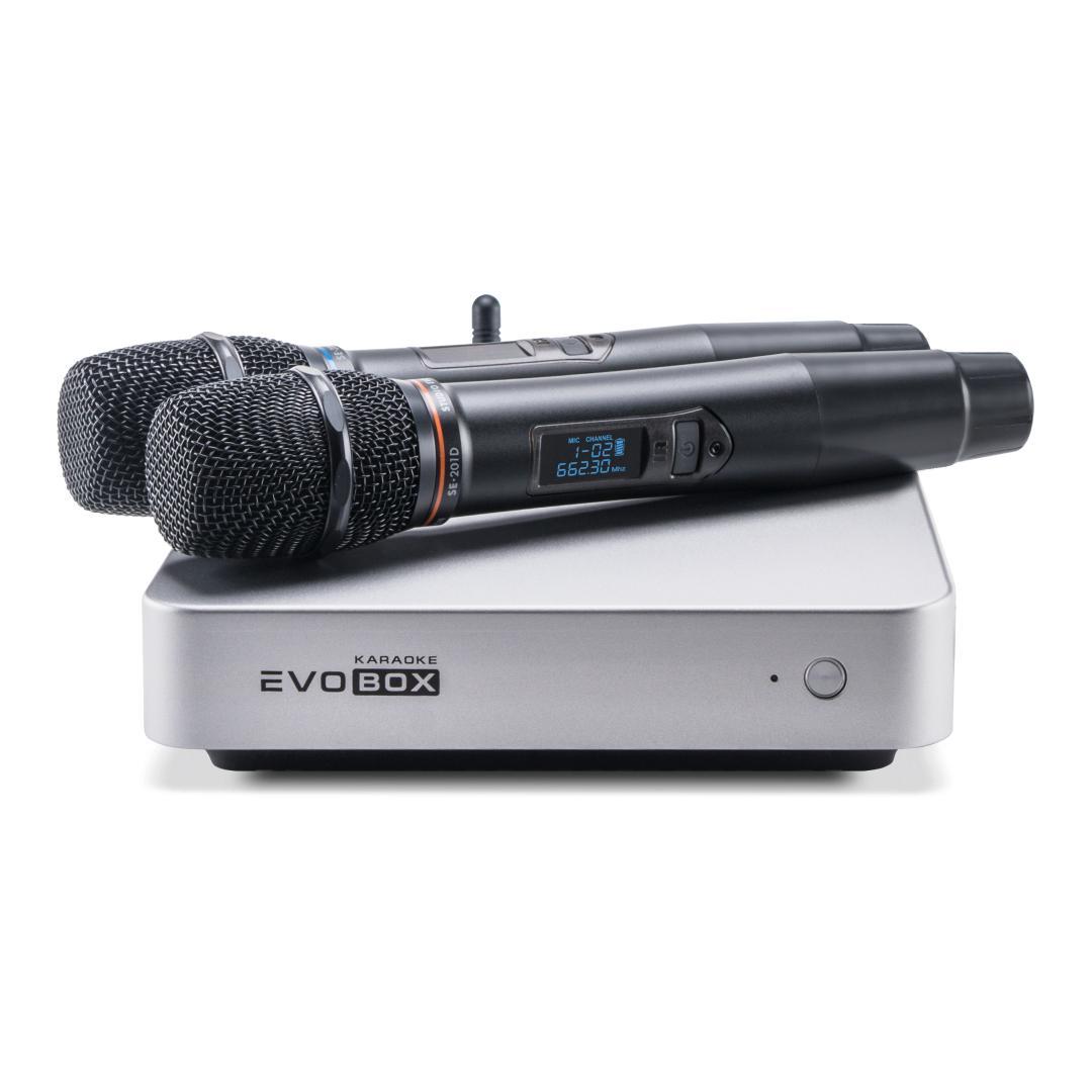 Караоке-плееры Evolution EVOBOX Plus Silver караоке система ast start entertainment s