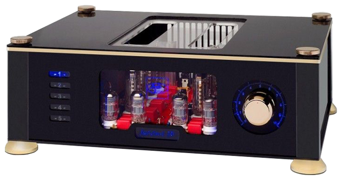Усилители ламповые AUDIO VALVE Assistent 50 black/gold интегральные стереоусилители audio valve assistent 30 silver gold