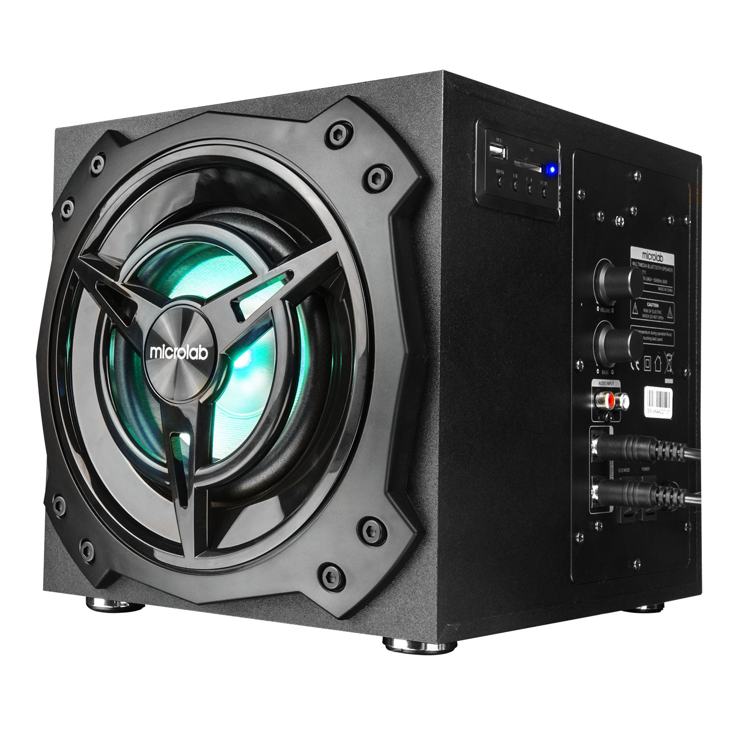 Комплекты акустики 2.1 Microlab T11, цвет черный - фото 4