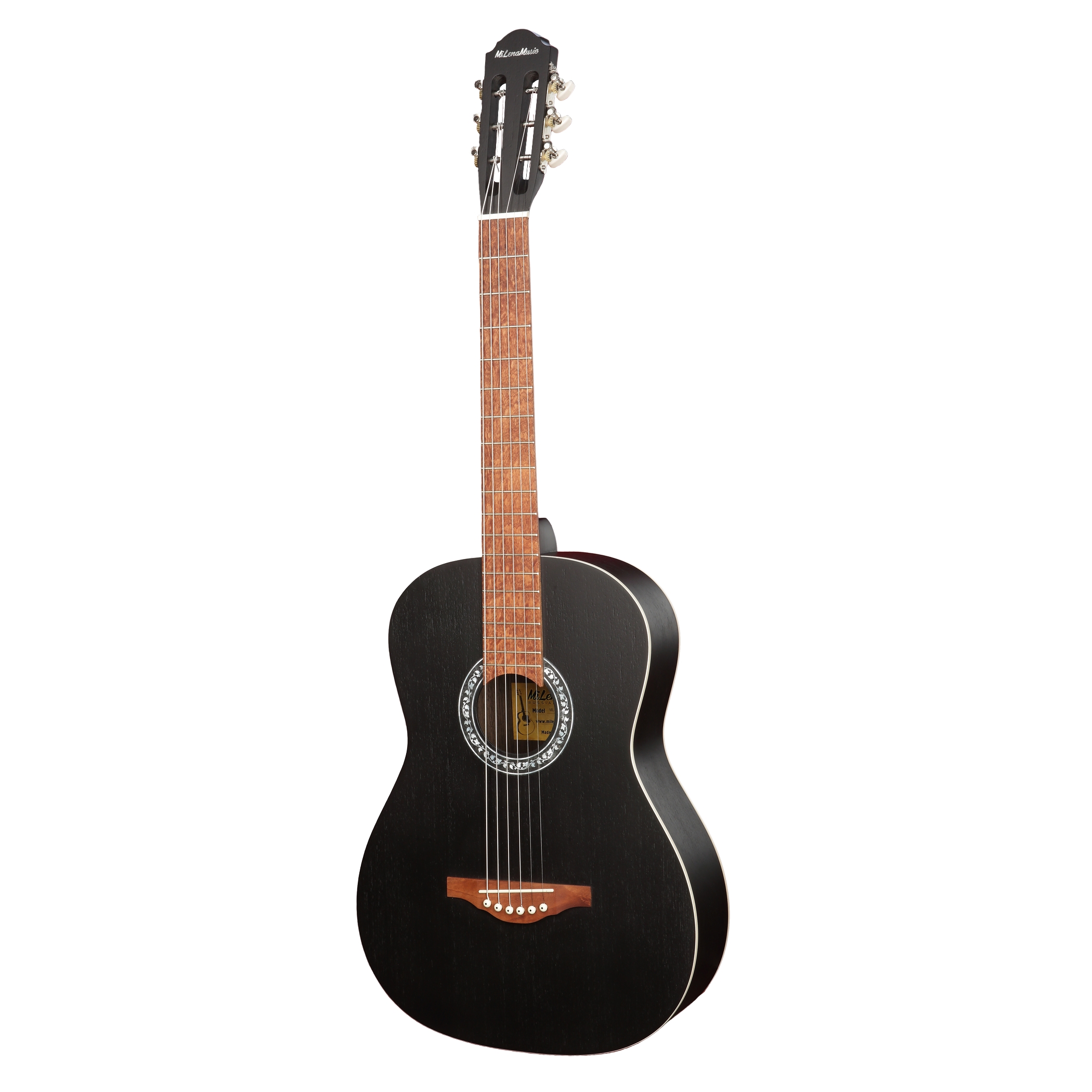 Классические гитары MiLena Music ML-A4-BK классические гитары cascha hh 2354 student series