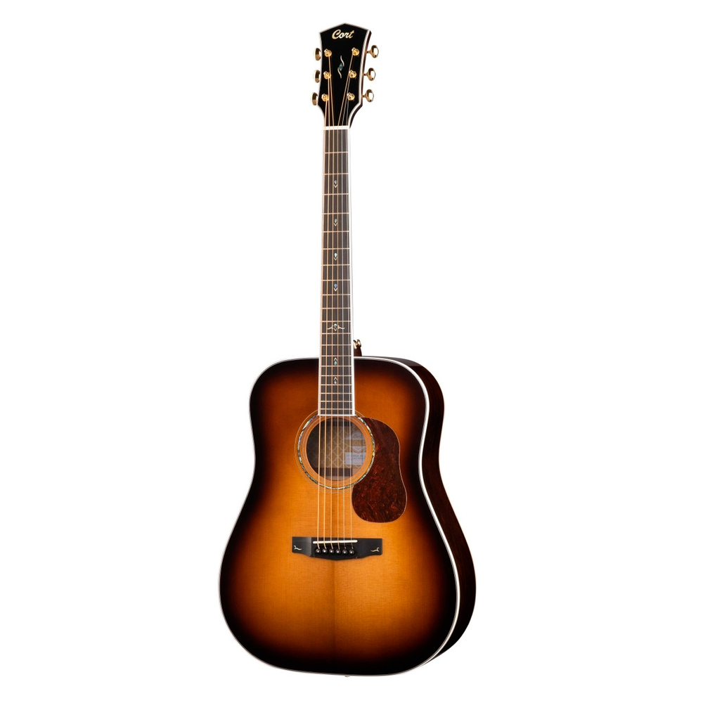 Акустические гитары Cort Gold-D8-WCASE-LB (чехол в комплекте) электроакустические гитары cort gold a8 wcase lb чехол в комплекте