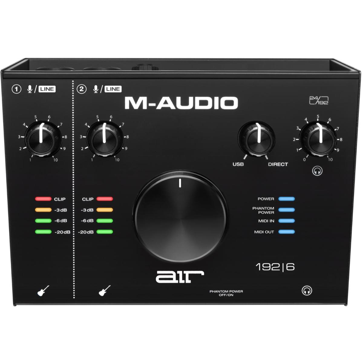 Внешние звуковые карты M-Audio AIR 192 | 6 звуковые колонны l audio lac430