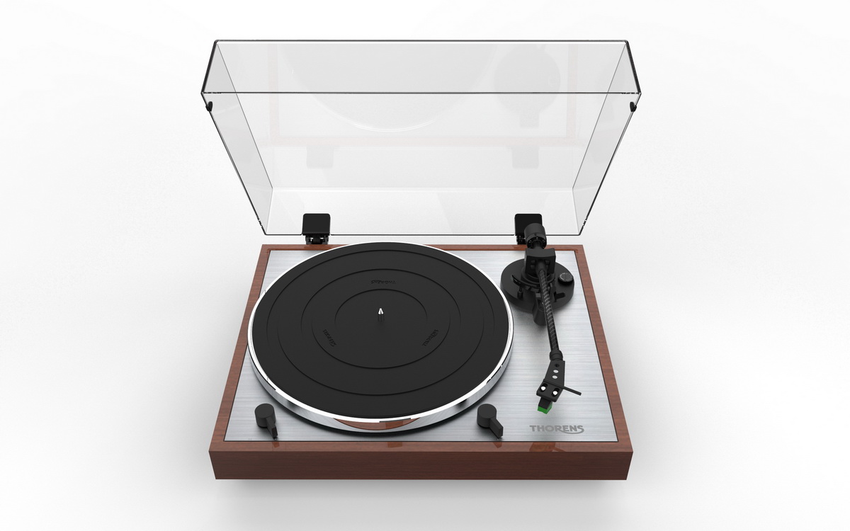 Проигрыватели винила Thorens TD 402 DD (TP72, AT VM95E) highgloss walnut, цвет темно - коричневое дерево - фото 6