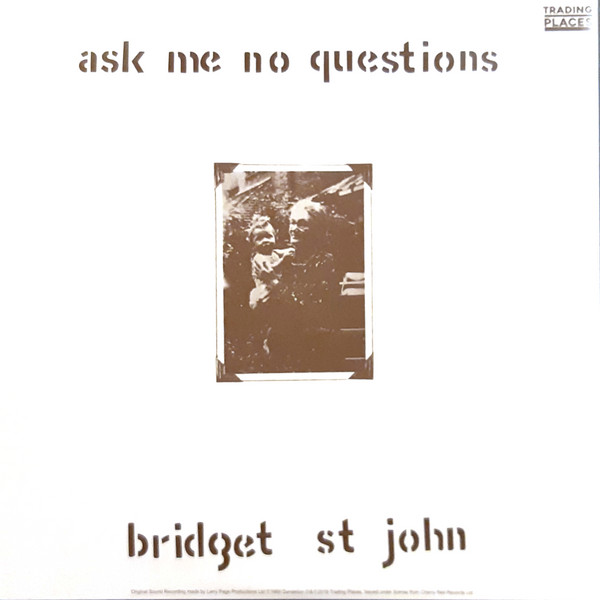 Рок IAO Bridget St. John - Ask Me No Questions (Black Vinyl LP) - фото 7