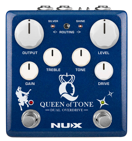 Процессоры эффектов и педали для гитары Nux NDO-6 Queen of Tone сплит система vickers queen vc 18he new