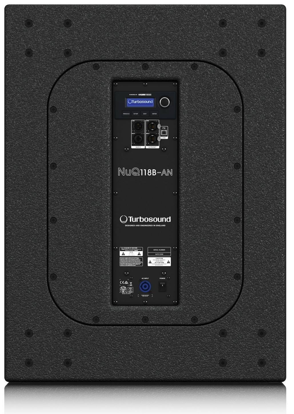 Сабвуферы активные TURBOSOUND NuQ118B-AN, размер 18, цвет черный - фото 4