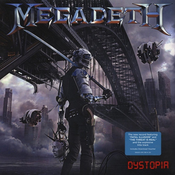 Рок UME (USM) Megadeth, Dystopia shadows fall war within 1 cd