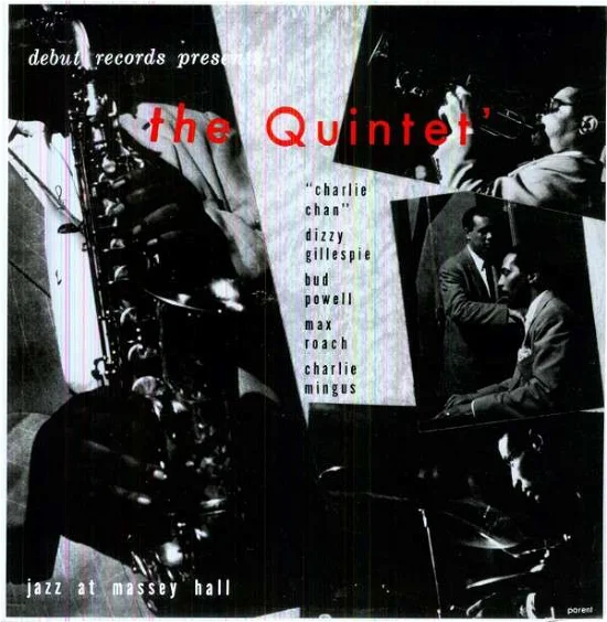 Джаз Universal (Aus) Parker; Gillespie; Powell; Roach; Mingus - The Quintet Jazz At Massey Hall (Black Vinyl LP)