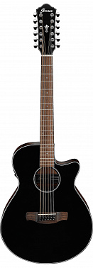 Электроакустические гитары Ibanez AEG5012-BKH