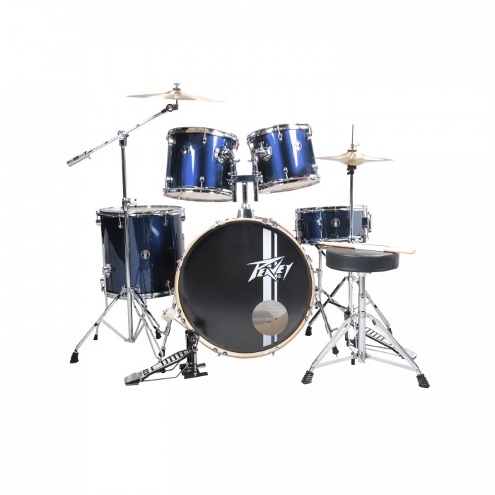 Акустические ударные установки Peavey PV 5PC Drum Set Blue ручные микрофоны peavey pv msp2 1 4
