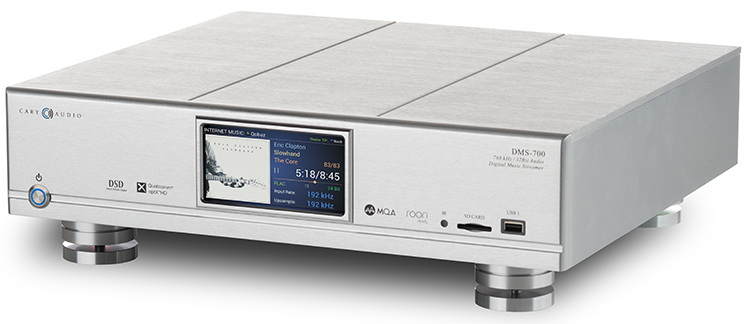 Сетевые аудио проигрыватели Cary Audio DMS-700 silver предусилители cary audio slp 98l silver