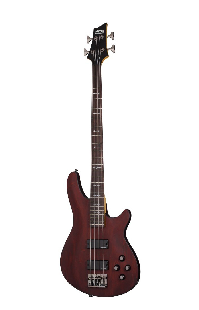 Бас-гитары Schecter OMEN-4 WSN cherub gt 4 g tone 3 полосный эквалайзер эквалайзер предусилитель для акустической гитары пьезодатчик светодиодный тюнер
