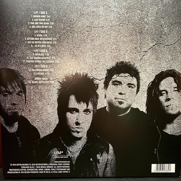 Рок Geffen Records Papa Roach - To Be Loved: the Best of Papa Roach (Black Vinyl 2LP) - фото 10