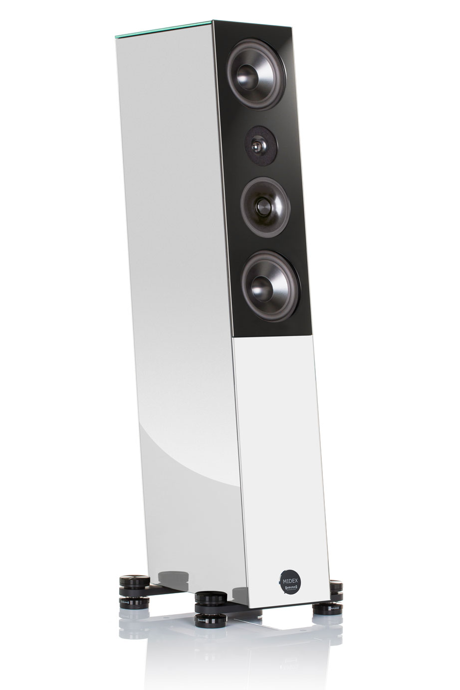 Напольная акустика Audio Physic MIDEX 2 -Glass White- абсорберы демферы audio physic vcf v magnetic plus component set 8 шт