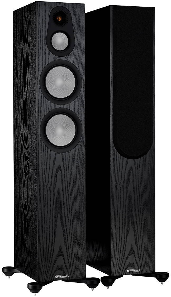 Напольная акустика Monitor Audio Silver 300 (7G) Black Oak напольная акустика monitor audio platinum 300 3g piano ebony