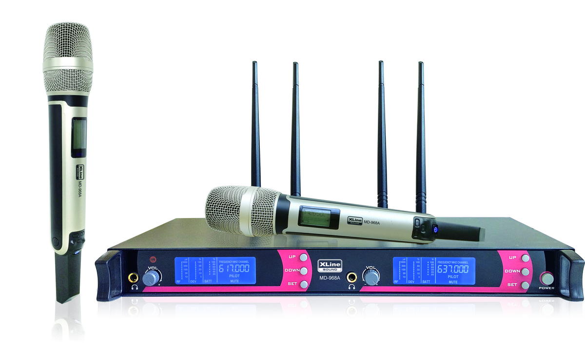 Радиосистемы с ручным микрофоном Xline MD-968A радиосистемы головные xline md 272b