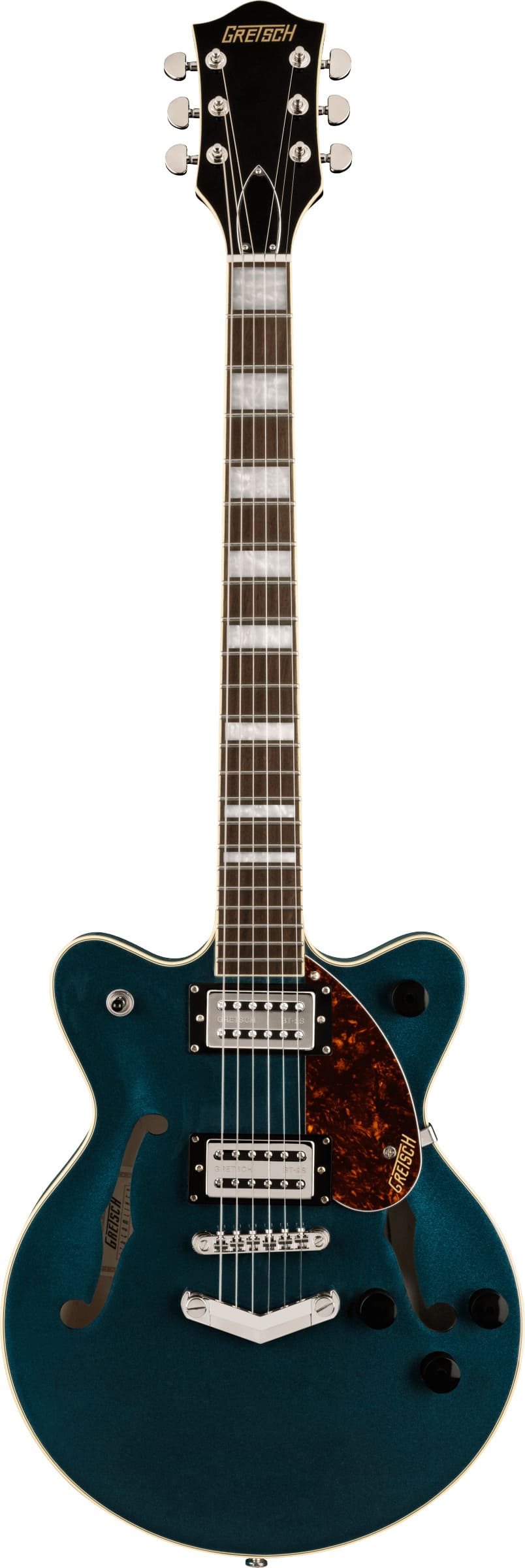 Полуакустические гитары Gretsch G2655 Streamliner Center Block Junior LRL Midnight Sapphire