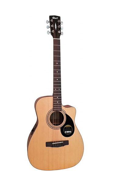 Электроакустические гитары Cort AF515CE-OP регулируемая стойка для мульти гитары 3 держателя напольный кронштейн для штатива для струнных инструментов