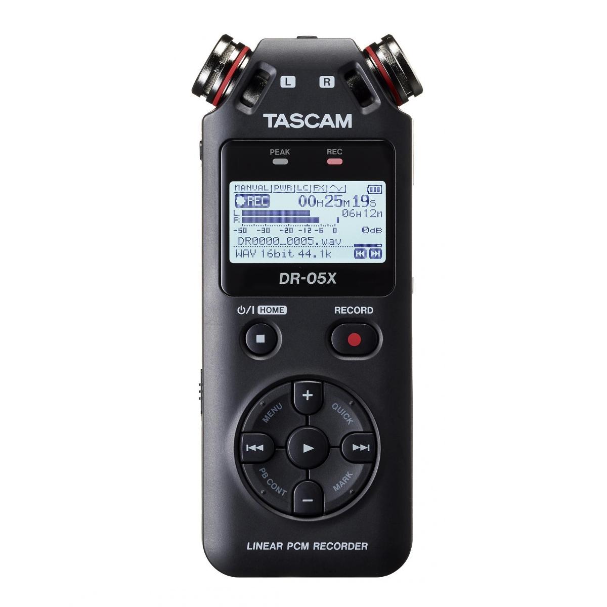 Цифровые рекордеры Tascam DR-05x микрофон граничного слоя конденсаторный tascam tm 90bm