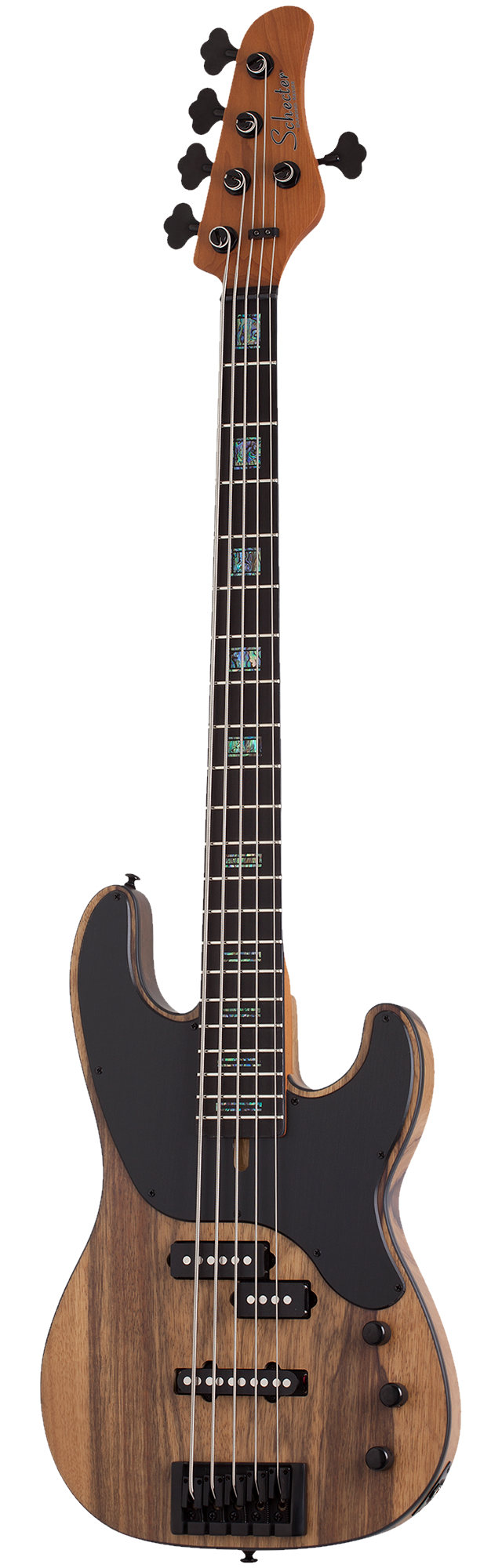 Бас-гитары Schecter MODEL-T 5 EXOTIC BLACK LIMBA