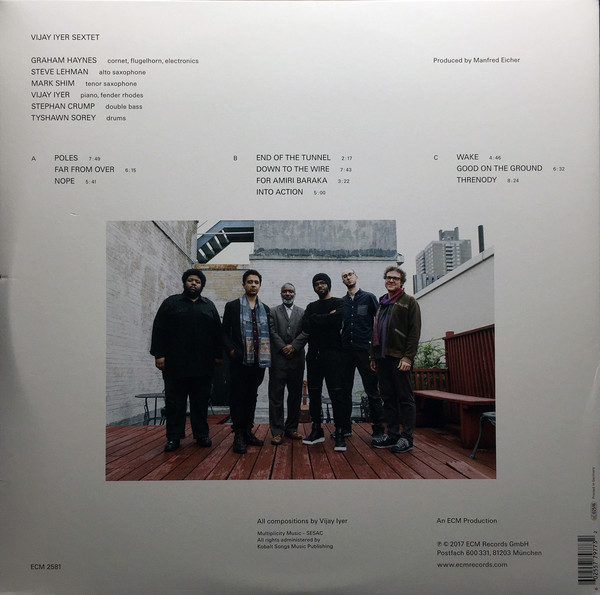 Джаз ECM Vijay Iyer Sextet, Far From Over (LP/180g) - фото 5