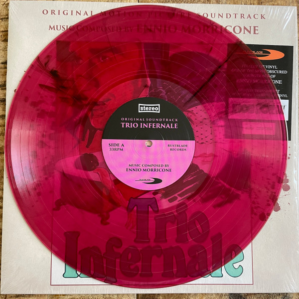 Саундтрек IAO Саундтрек - Trio Infernale (Ennio Morricone) (Coloured Vinyl LP) - фото 6