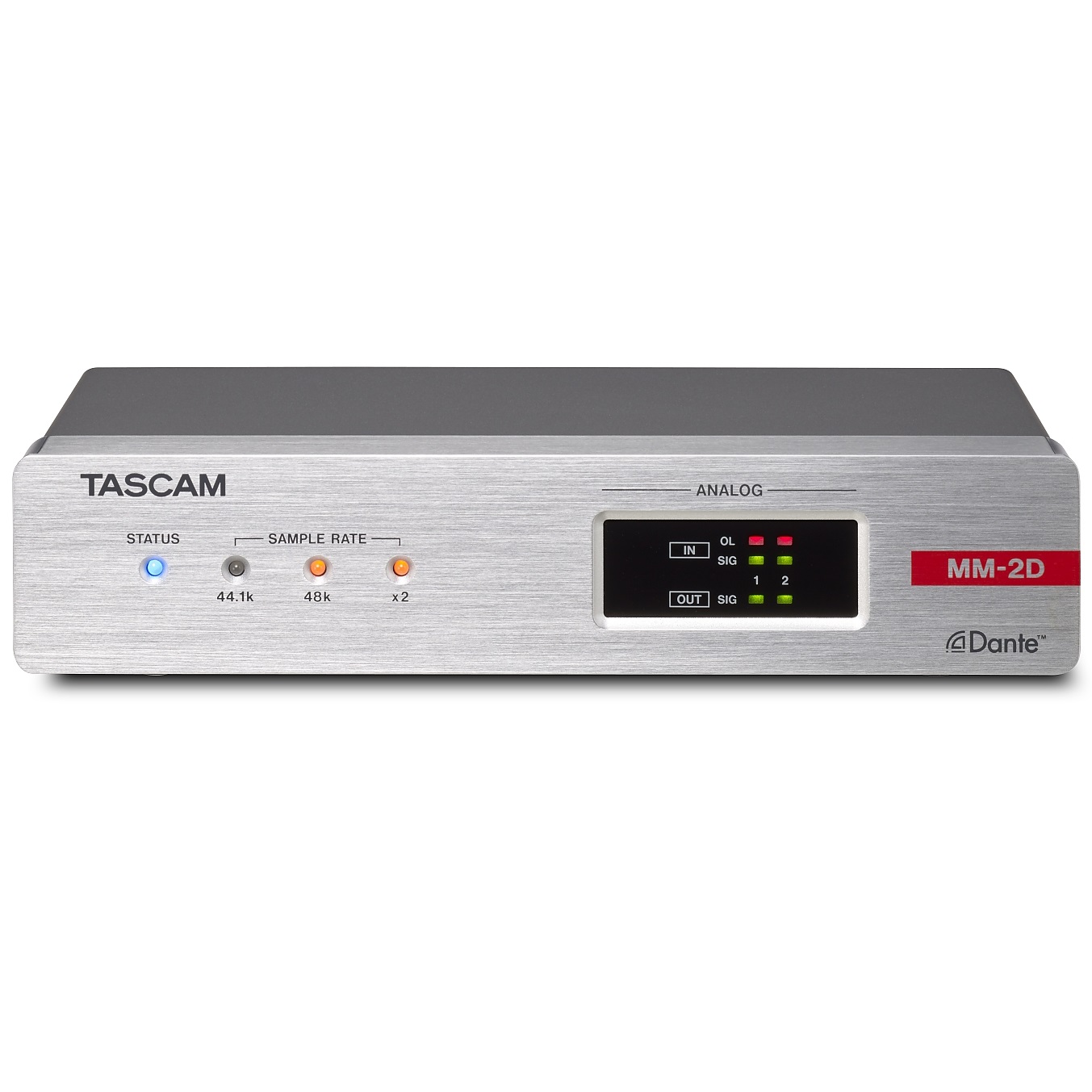 Аудиоинтерфейсы для профессиональной студии Tascam MM-2D-E Dante-Analogue аудиоинтерфейсы для профессиональной студии rcf trk pro1
