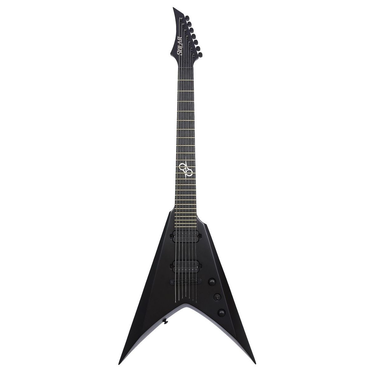 Электрогитары Solar Guitars V2.7C (чехол в комплекте) брелок кожзам металл гитара 7 8х3 2 см