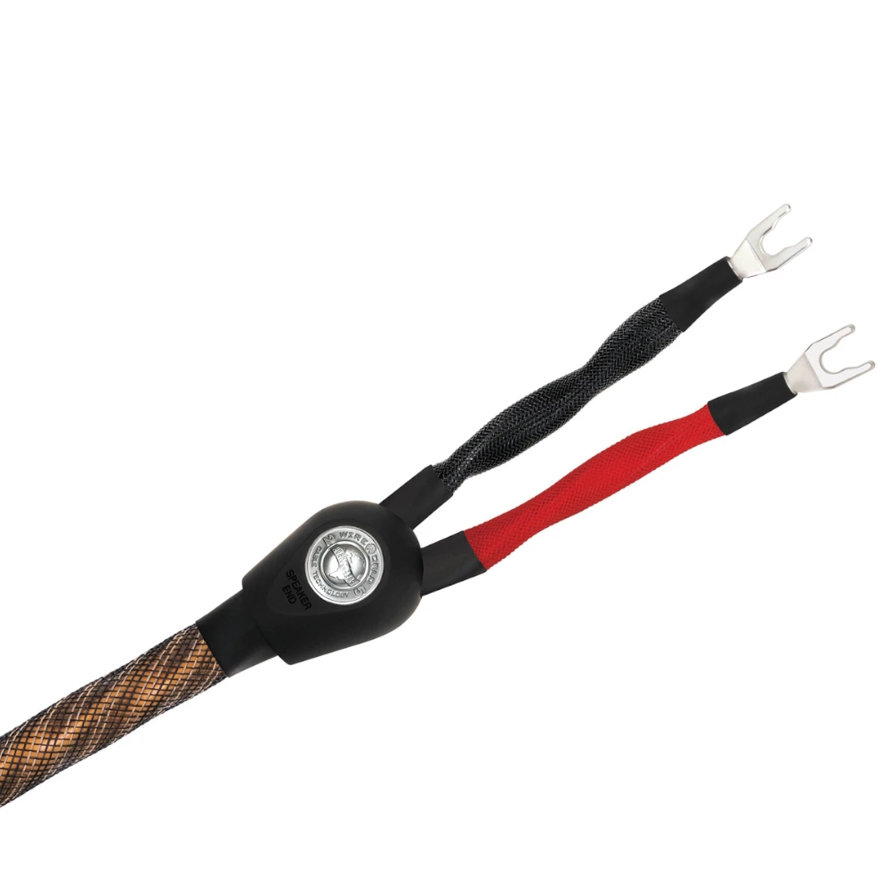 Кабели акустические с разъёмами Wire World Eclipse 8 Speaker Cable 3.0m, цвет черно-золотой