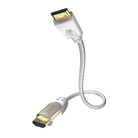 HDMI кабели In-Akustik Premium HDMI Mini, 0.75 m, 00423207 hdmi кабели in akustik premium hdmi 1 5m 00423015