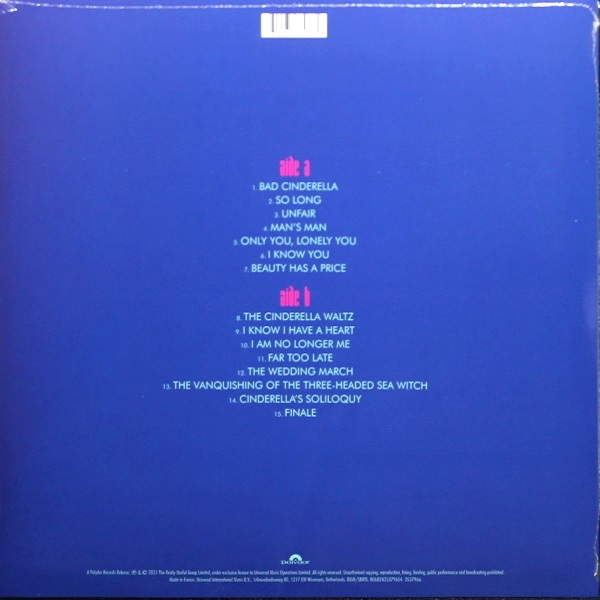 Сборники Universal US Andrew Lloyd Webber - Highlights from Andrew Lloyd Webber's Cinderella (Black Vinyl LP) - фото 2