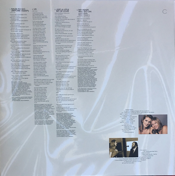 Поп Sony Celine Dion Let'S Talk About Love (Black Vinyl) - фото 10