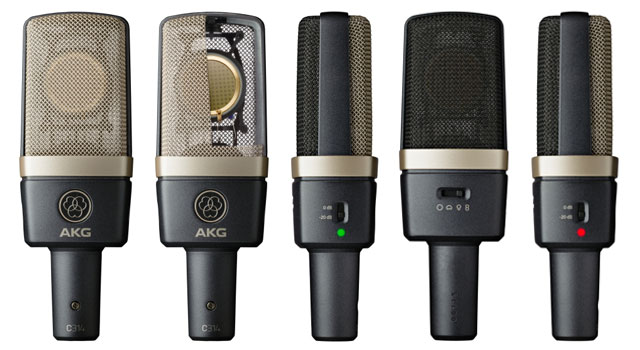 Студийные микрофоны AKG C314 - фото 2