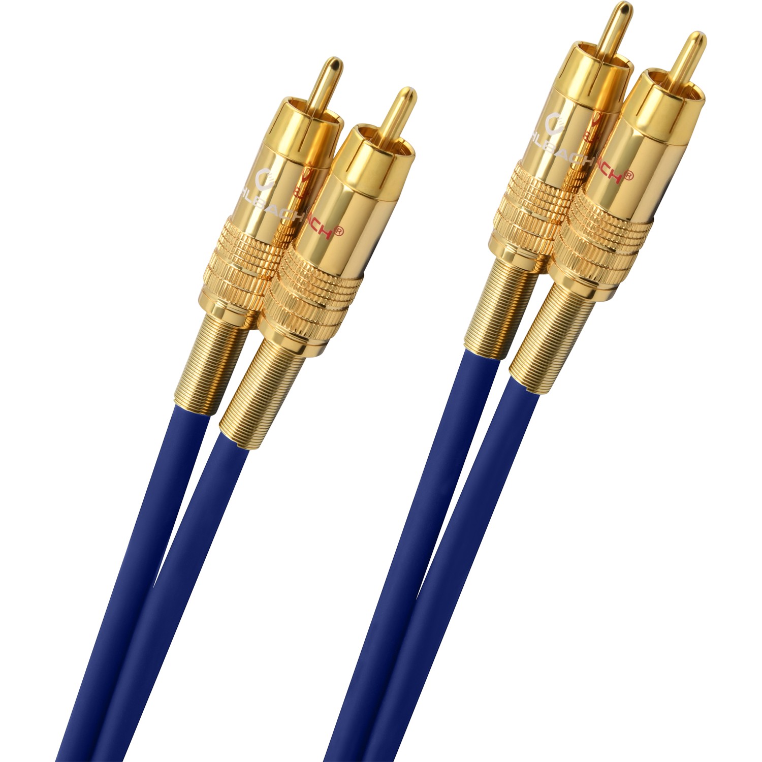 Кабели межблочные аудио Oehlbach PERFORMANCE NF 1 Master Set 1 x 5,0m, blue, D1C2038 1 5 м 5ft стерео аудио кабель шнура двойной xlr мужской двойной rca штекер для mxing усилителя микрофона консоли