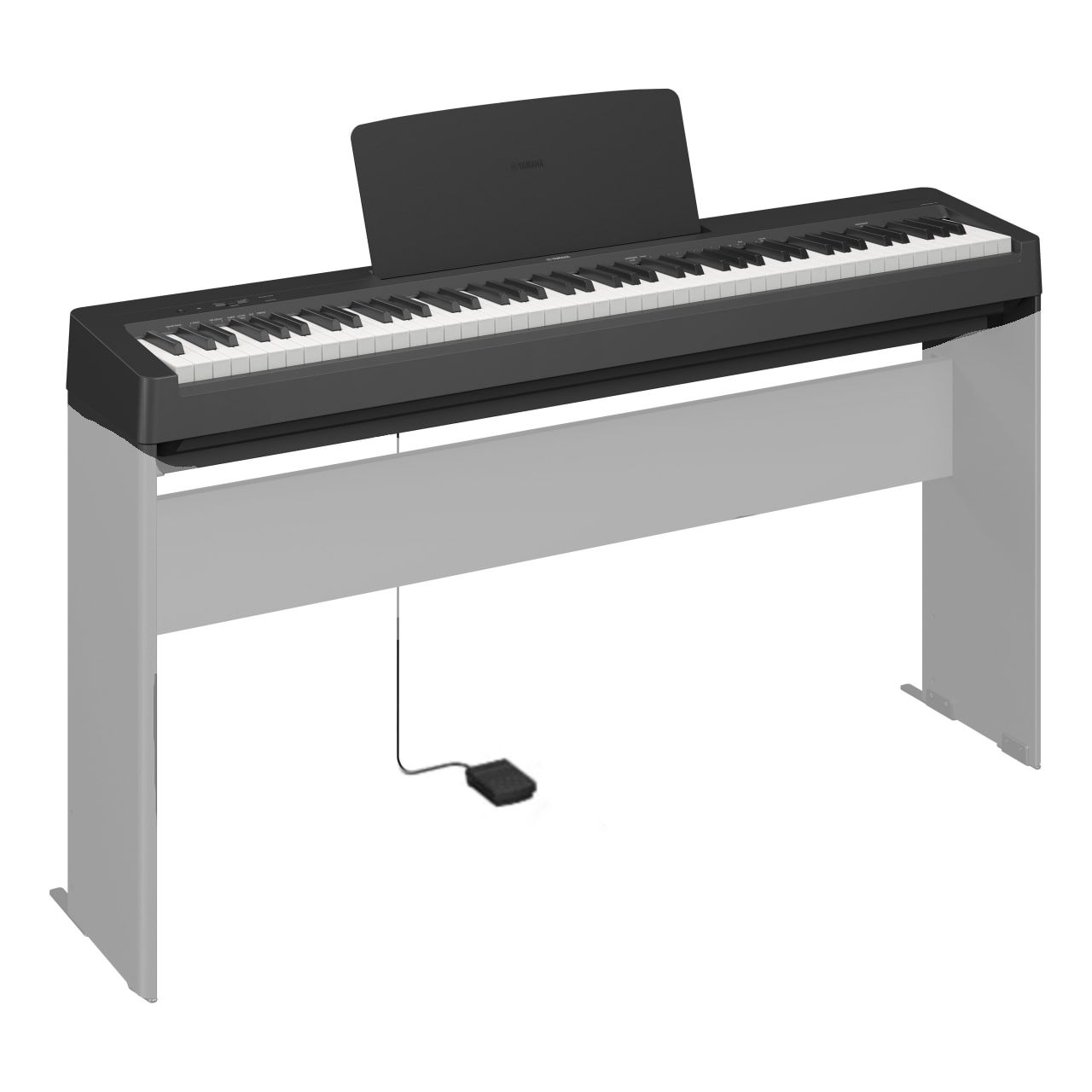 Цифровые пианино Yamaha P-143B любимые мелодии и ритмы популярная музыка для фортепиано
