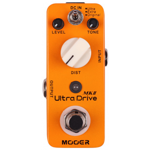 Процессоры эффектов и педали для гитары Mooer Ultra Drive MKII процессоры эффектов и педали для гитары mooer ultra drive mkii