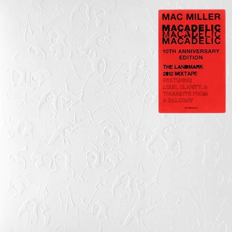 Хип-хоп IAO Mac Miller - Macadelic (Black Vinyl 2LP) happ type arcade joystick kit 4 8 way american red black ball fighting stick with 4 microswitch for arcade game console parts