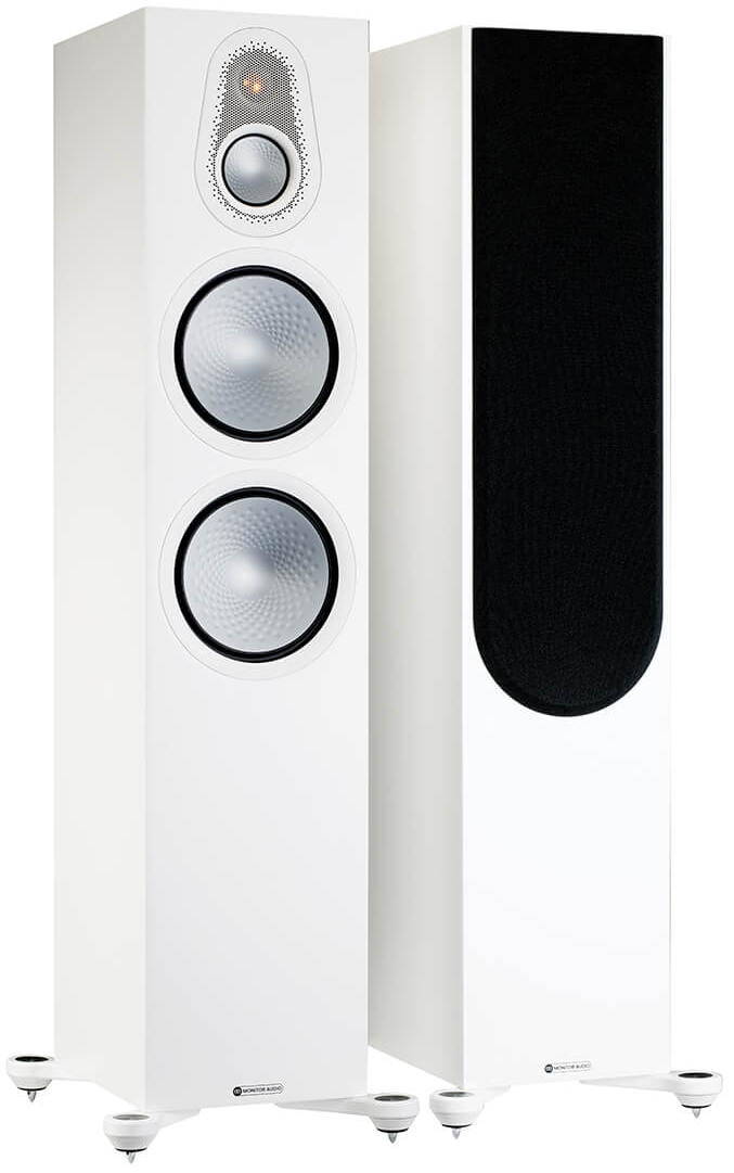 Напольная акустика Monitor Audio Silver 500 (7G) Satin White напольная акустика spendor a4 satin white