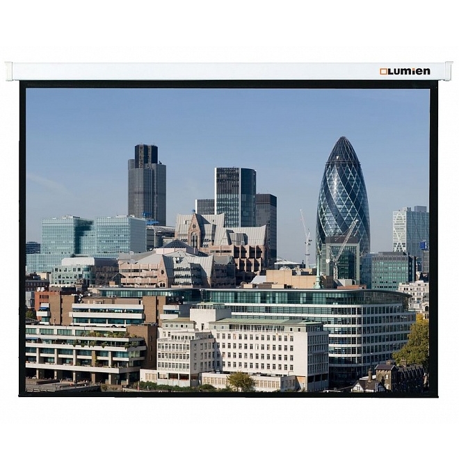 Моторизованные экраны Lumien Master Control (4:3) 128x171 см Matte White моторизованные экраны viewscreen premium 16 9 165 365 205 white casing