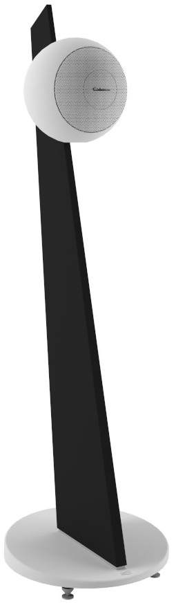 Напольная акустика Cabasse Riga 2 On-stand Black Stand/White monitor stand high gloss white 100x24x13 cm chipboard