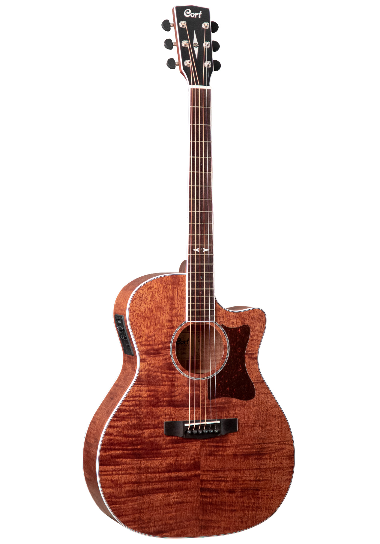 Электроакустические гитары Cort GA5F-FMH-OP ремень для гитары инструменты длина 60 117 см ширина 5 см